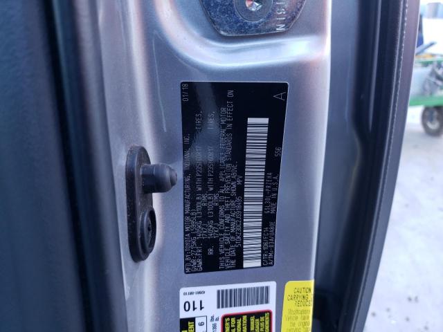 Photo 10 from auction – 2018 TOYOTA SIENNA LE with VIN 5TDKZ3DC2JS918495