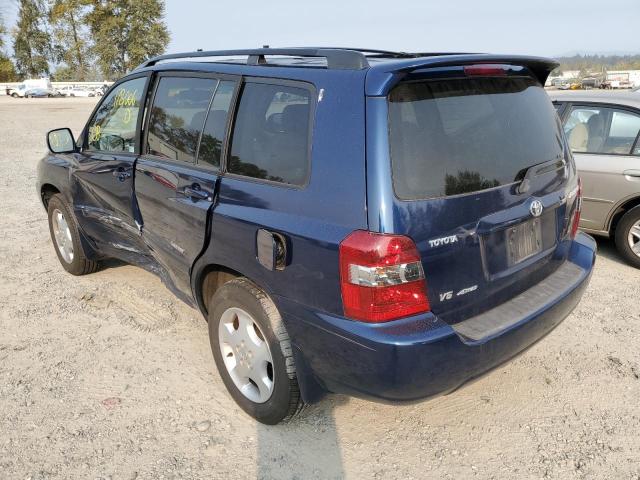 Photo 3 from auction – 2006 TOYOTA HIGHLANDER with VIN JTEEP21A160183286