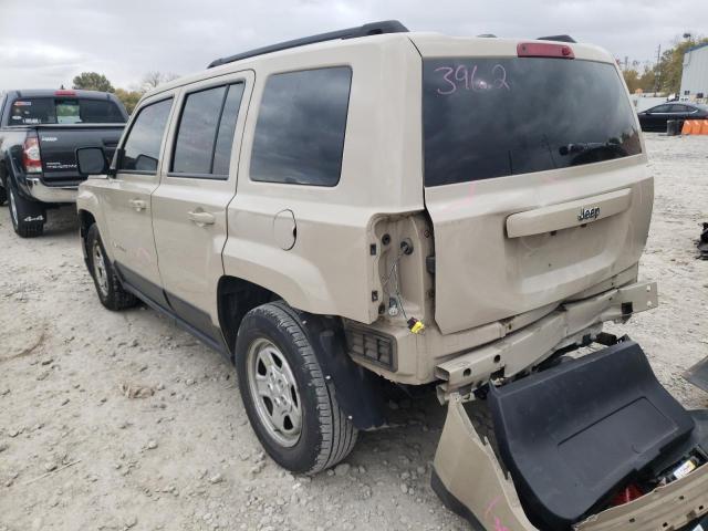 Photo 3 from auction – 2017 JEEP PATRIOT SP with VIN 1C4NJPBB0HD120329