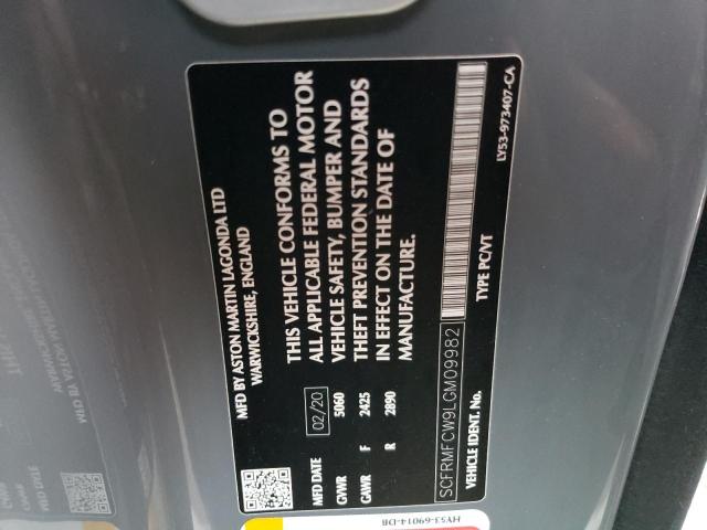 Photo 10 from auction – 2020 ASTON MARTIN DB11 with VIN SCFRMFCW9LGM09982
