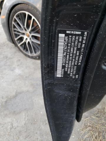 Photo 10 from auction – 2022 PORSCHE PANAMERA B with VIN WP0AJ2A77NL100014