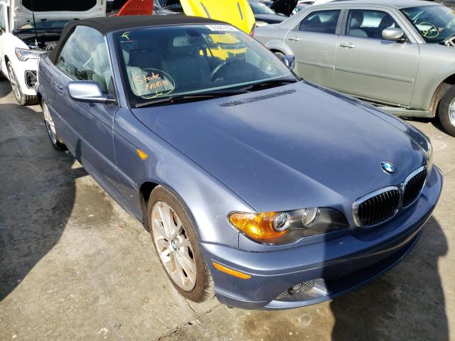 BMW 330 CI 2004 with VIN WBABW53424PL44443 - Photo from auction