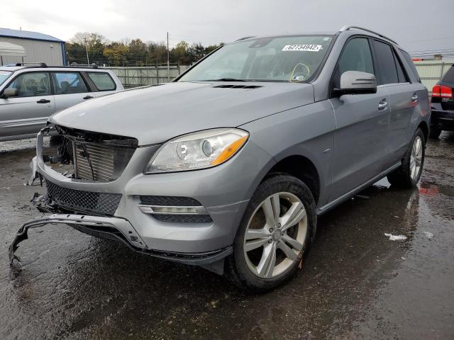 Photo 2 from auction – 2012 MERCEDES-BENZ ML 350 BLU with VIN 4JGDA2EB5CA003765