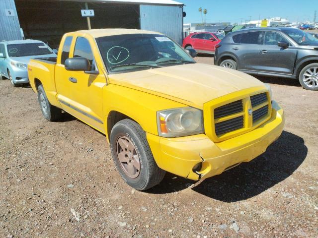 DODGE DAKOTA SLT 2006 with VIN 1D7HE42J76S581369 - Photo from auction