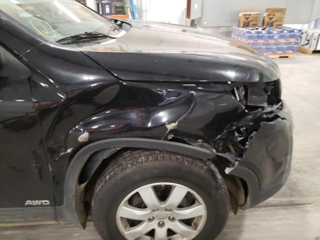 Photo 9 from auction – 2013 KIA SORENTO LX with VIN 5XYKTDA61DG398944