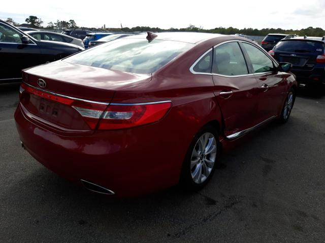 Photo 4 from auction – 2012 HYUNDAI AZERA GLS with VIN KMHFG4JG2CA133300