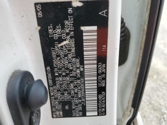 Photo 10 from auction – 2006 LEXUS GX 470 with VIN JTJBT20X960097441