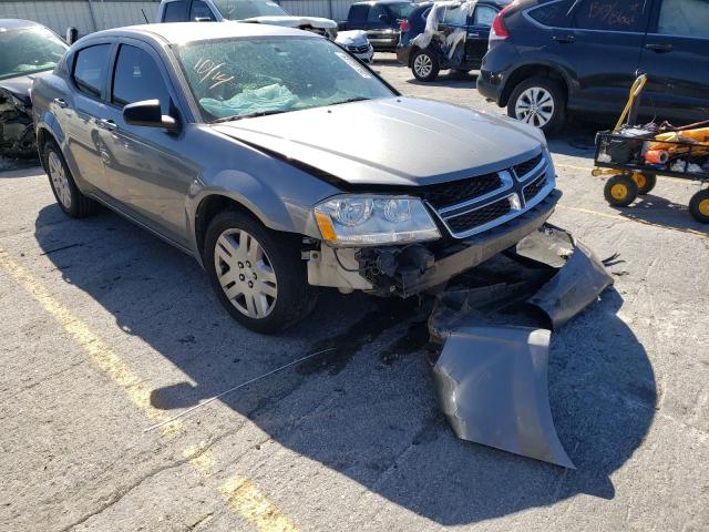 DODGE AVENGER SE 2013 with VIN 1C3CDZAB1DN754463 - Photo from auction