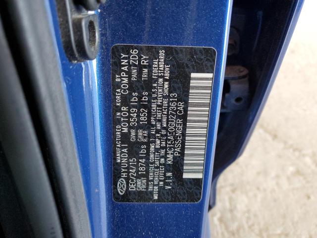 Photo 10 from auction – 2016 HYUNDAI ACCENT SE with VIN KMHCT5AE0GU273613