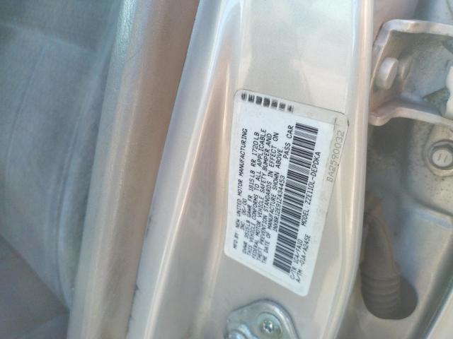 Photo 10 from auction – 2001 TOYOTA COROLLA CE with VIN 1NXBR12E91Z434453
