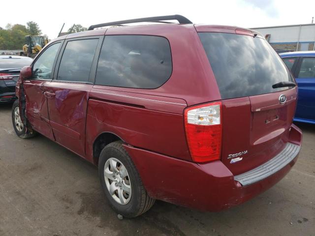 Photo 3 from auction – 2006 KIA SEDONA EX with VIN KNDMB233466029892