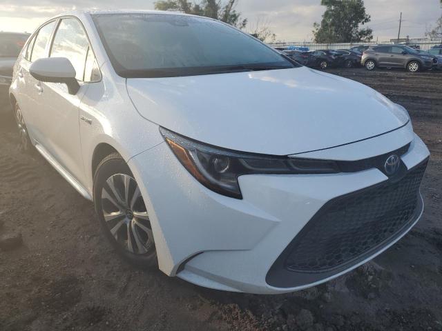 TOYOTA COROLLA LE 2021 with VIN JTDEAMDE4MJ009591 - Photo from auction