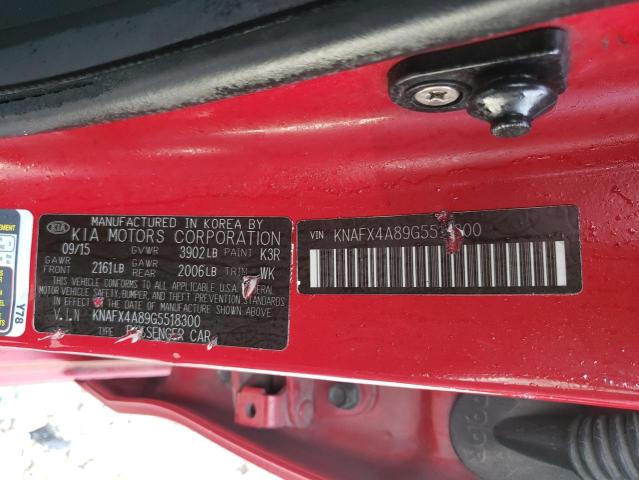 Photo 10 from auction – 2016 KIA FORTE EX with VIN KNAFX4A89G5518300