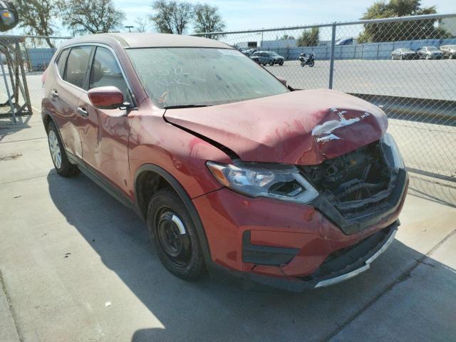NISSAN ROGUE S 2017 with VIN JN8AT2MT1HW382340 - Photo from auction