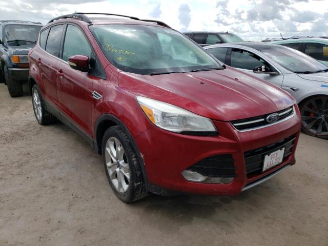 FORD ESCAPE SEL 2013 with VIN 1FMCU0HX9DUA46777 - Photo from auction