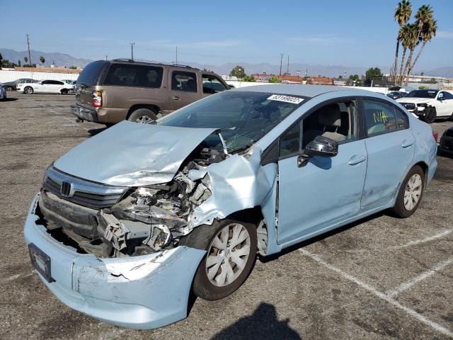 Photo 2 from auction – 2012 HONDA CIVIC LX with VIN JHMFB2F52CS002696