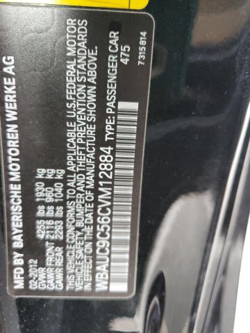 Photo 10 from auction – 2012 BMW 135 I with VIN WBAUC9C56CVM12884