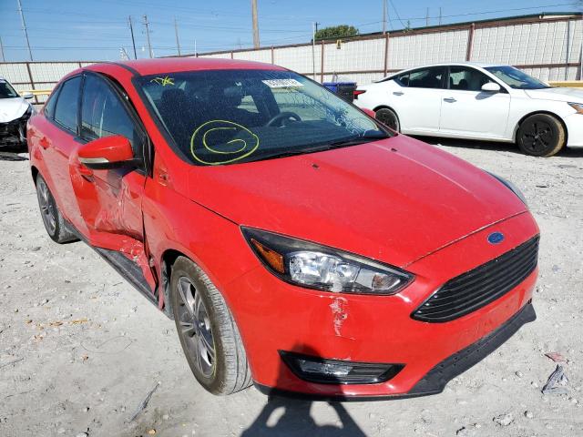 FORD FOCUS SE 2017 with VIN 1FADP3FE1HL303452 - Photo from auction