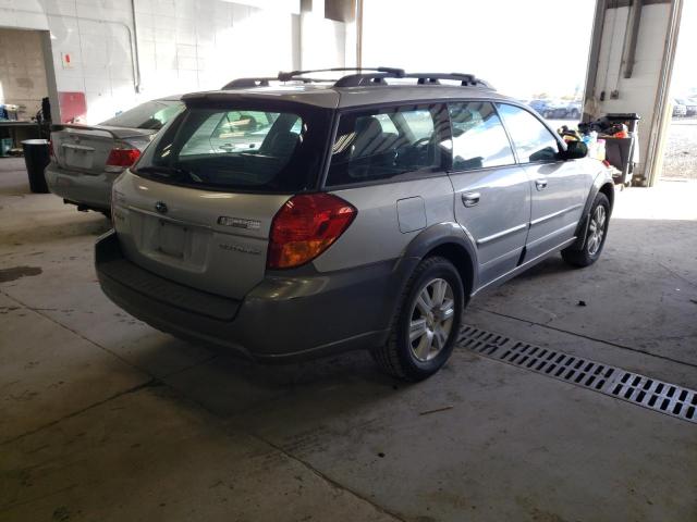 Photo 4 from auction – 2005 SUBARU LEGACY OUT with VIN 4S4BP62C857336018