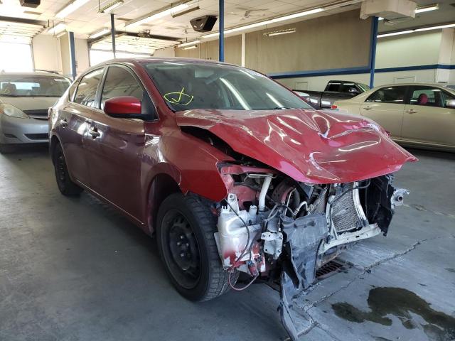 NISSAN SENTRA S 2014 with VIN 3N1AB7APXEY244337 - Photo from auction
