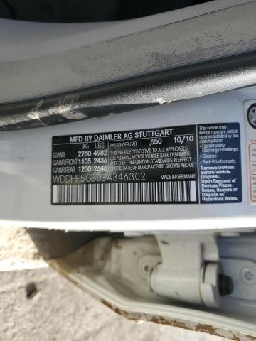 Photo 10 from auction – 2011 MERCEDES-BENZ E 350 with VIN WDDHF5GB0BA346302