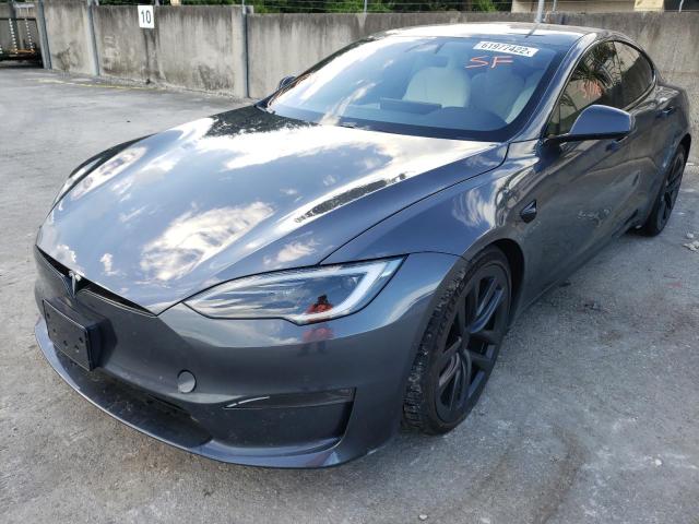 Photo 2 from auction – 2022 TESLA MODEL S with VIN 5YJSA1E53NF478485