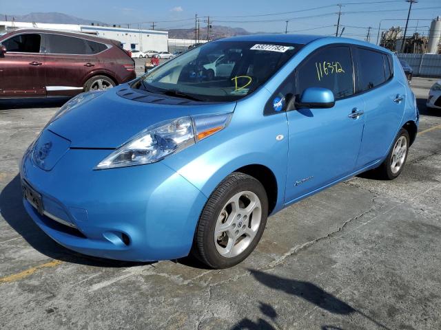 Photo 2 from auction – 2011 NISSAN LEAF SV with VIN JN1AZ0CP3BT001702