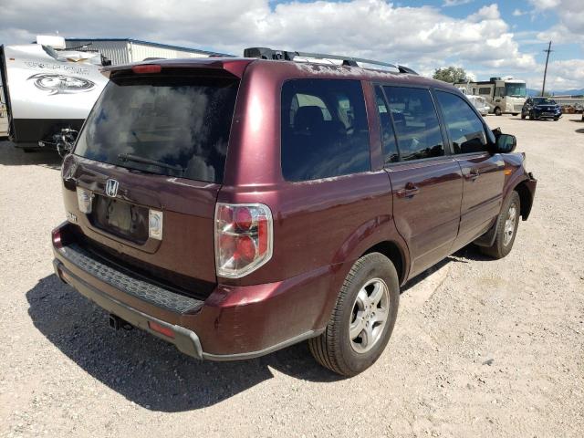 Фото 4 с аукциона – 2007 HONDA PILOT EXL с VIN 5FNYF28607B041729