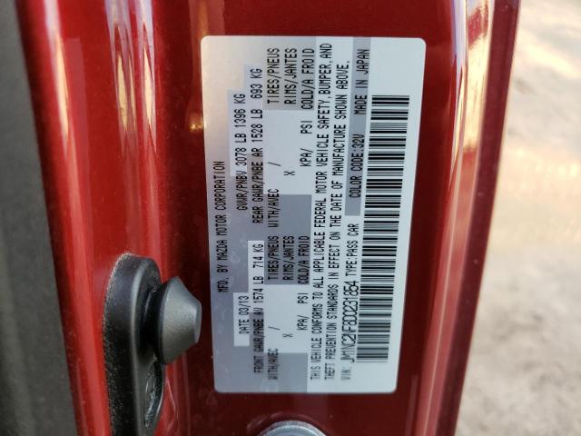 Photo 10 from auction – 2013 MAZDA MX-5 MIATA with VIN JM1NC2NF8D0231854