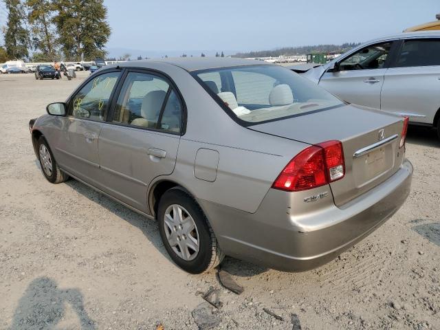 Photo 3 from auction – 2003 HONDA CIVIC LX with VIN 2HGES16503H552723