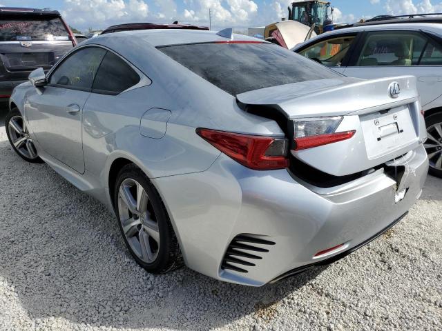 Photo 3 from auction – 2016 LEXUS RC 200T with VIN JTHHA5BC9G5001194