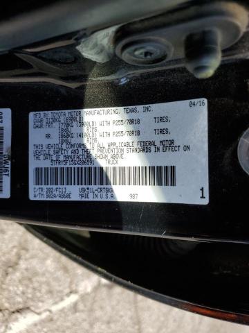 Photo 10 from auction – 2016 TOYOTA TUNDRA DOU with VIN 5TFRY5F15GX206591