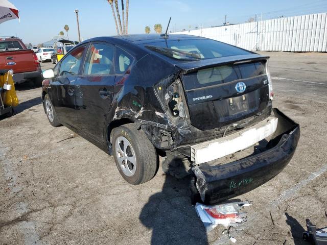 Photo 3 from auction – 2012 TOYOTA PRIUS with VIN JTDKN3DU8C5484581