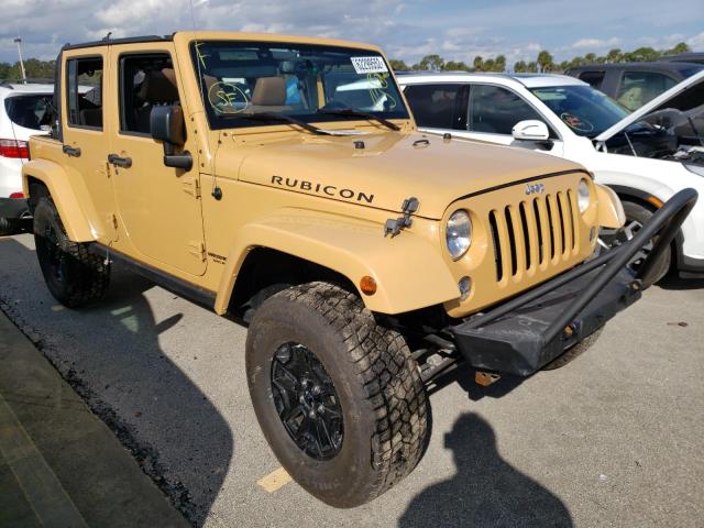 JEEP WRANGLER U 2014 with VIN 1C4HJWFG2EL246609 - Photo from auction