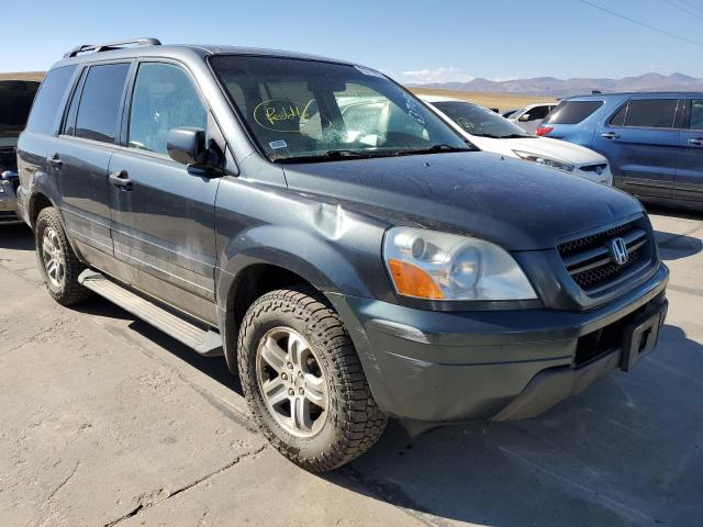 HONDA PILOT EXL 2005 with VIN 2HKYF18665H539510 - Photo from auction