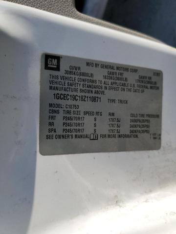 Photo 10 from auction – 2008 CHEVROLET SILVERADO with VIN 1GCEC19C18Z110871