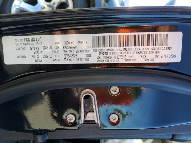 Photo 10 from auction – 2015 RAM 1500 LARAM with VIN 1C6RR6NT7FS575915