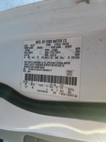 Photo 10 from auction – 2007 FORD EXPLORER X with VIN 1FMEU73E47UB45017