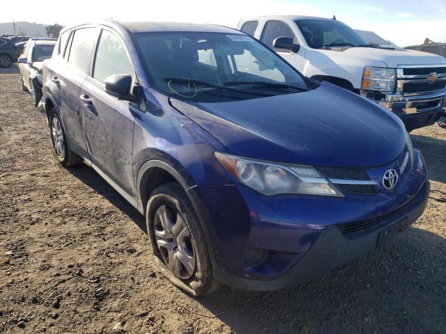 TOYOTA RAV4 LE 2015 with VIN 2T3ZFREV8FW154054 - Photo from auction