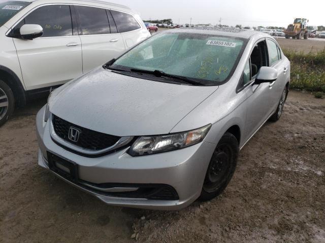 Photo 2 from auction – 2013 HONDA CIVIC EX with VIN 19XFB2F89DE060658