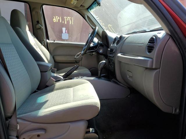 Photo 5 from auction – 2007 JEEP LIBERTY SP with VIN 1J4GL48K07W641556