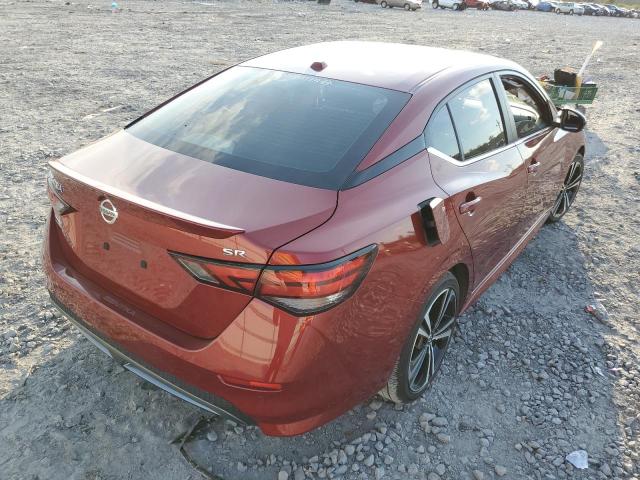 Photo 4 from auction – 2021 NISSAN SENTRA SR with VIN 3N1AB8DV5MY323722
