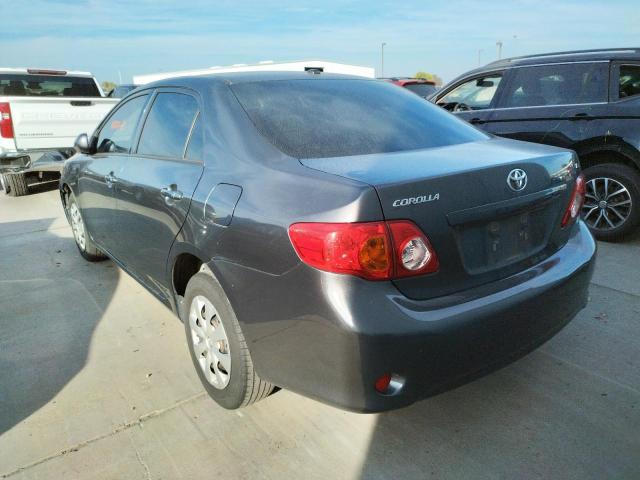 Photo 3 from auction – 2010 TOYOTA COROLLA BA with VIN JTDBU4EE4A9122446