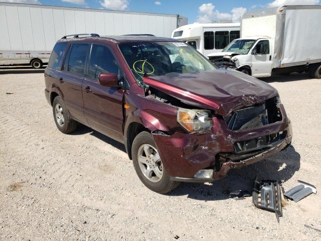 HONDA PILOT EXL 2007 с VIN 5FNYF28607B041729 - Фото с аукциона