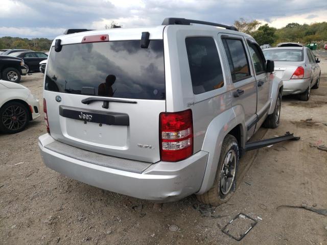 Photo 4 from auction – 2008 JEEP LIBERTY SP with VIN 1J8GP28K98W272091