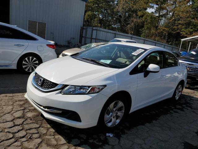 Photo 2 from auction – 2013 HONDA CIVIC LX with VIN 19XFB2F53DE047930
