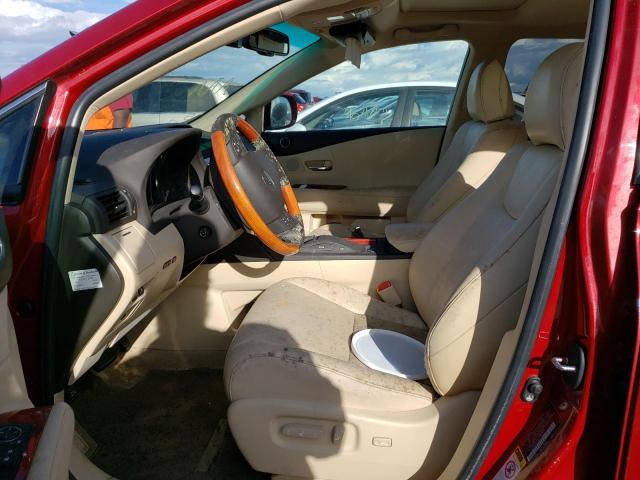 Photo 5 from auction – 2012 LEXUS RX 350 with VIN 2T2BK1BA1CC149716