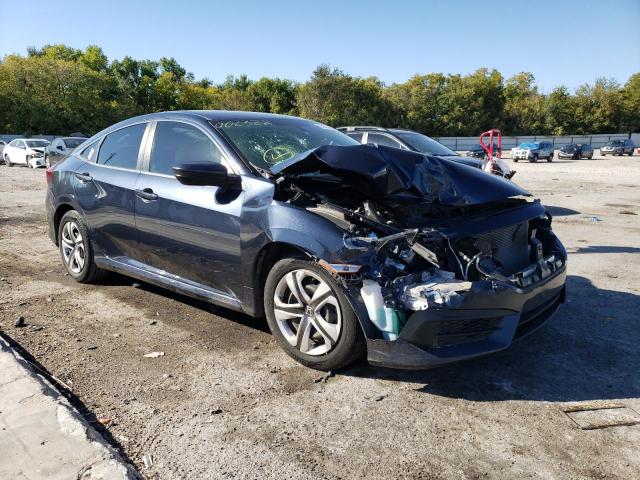 HONDA CIVIC LX 2018 with VIN 19XFC2F57JE002322 - Photo from auction
