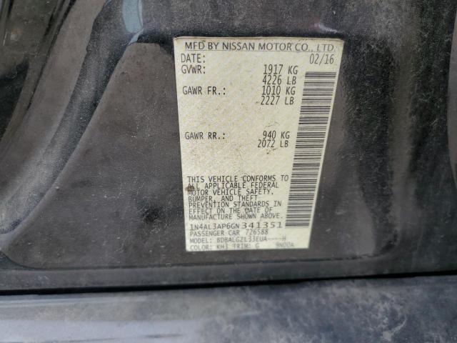 Photo 10 from auction – 2016 NISSAN ALTIMA 2.5 with VIN 1N4AL3AP6GN341351