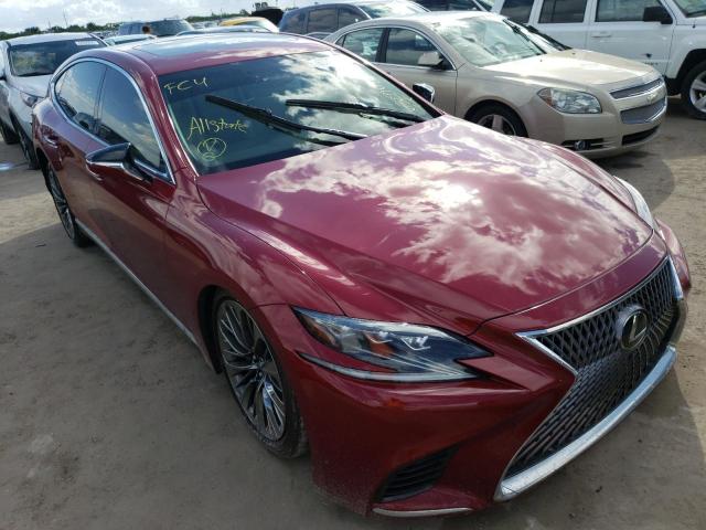 LEXUS LS 500 BAS 2019 with VIN JTHB51FF6K5009690 - Photo from auction